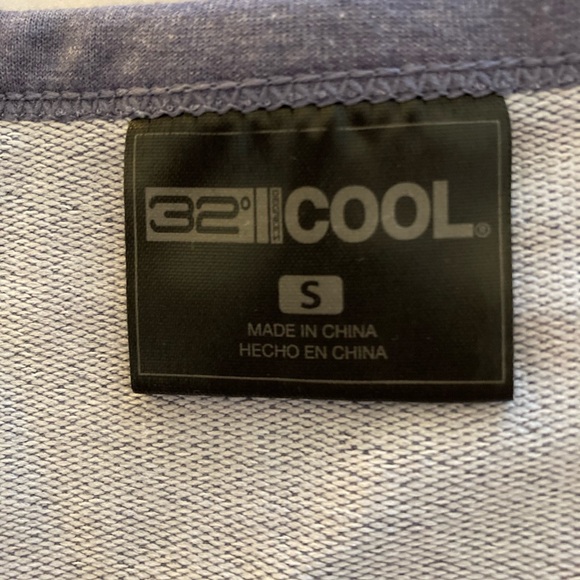 32 Degrees Cool Womens Dress Size Small Tee-dress Tie Waiste Purple Pockets - Picture 3 of 6